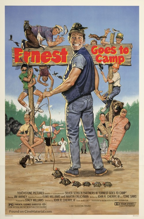 Ernest Goes to Camp - Movie Poster