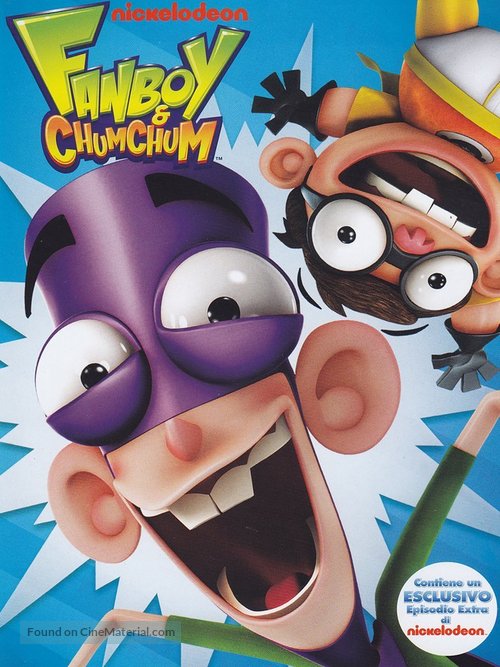 &quot;Fanboy and Chum Chum&quot; - Italian DVD movie cover