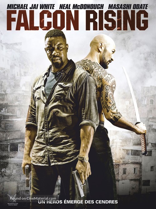 Falcon Rising - French DVD movie cover