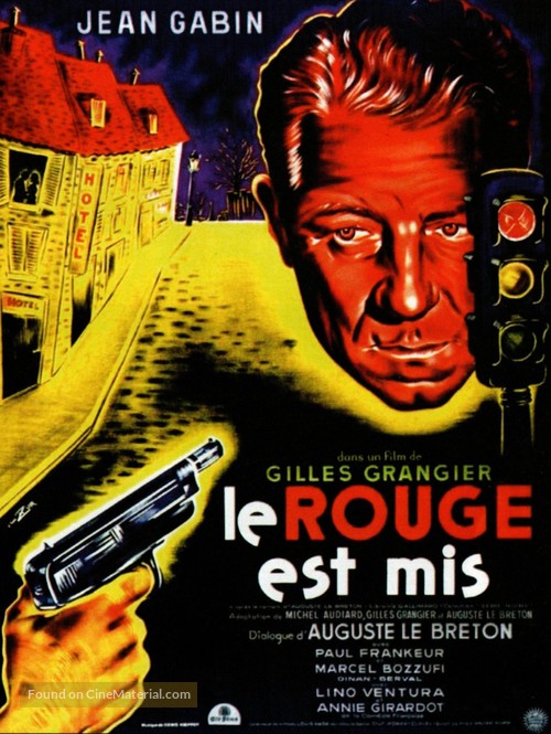 Rouge est mis, Le - French Movie Poster