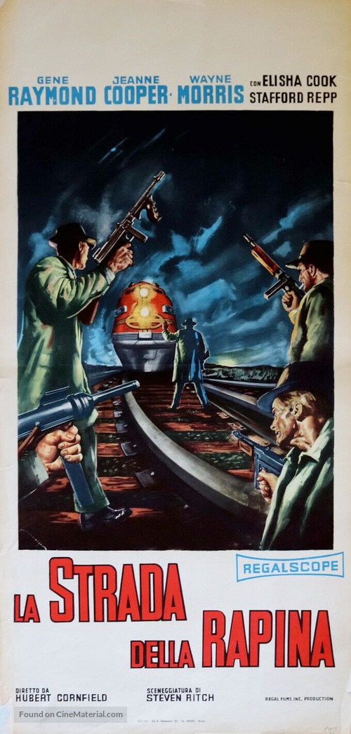 Plunder Road - Italian Movie Poster