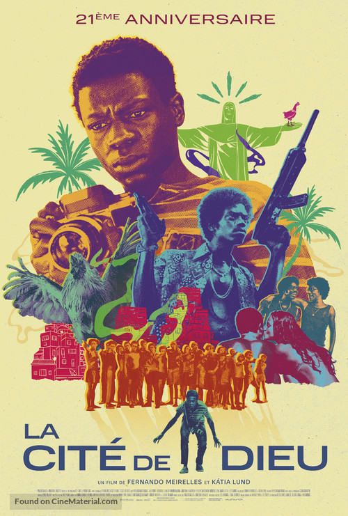 Cidade de Deus - French Re-release movie poster