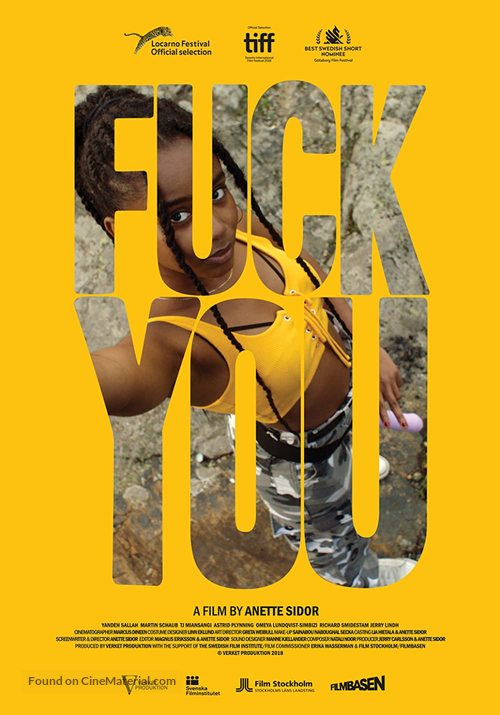 Fuck You - Swedish Movie Poster