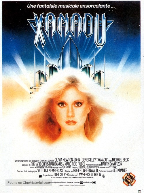 Xanadu - French Movie Poster