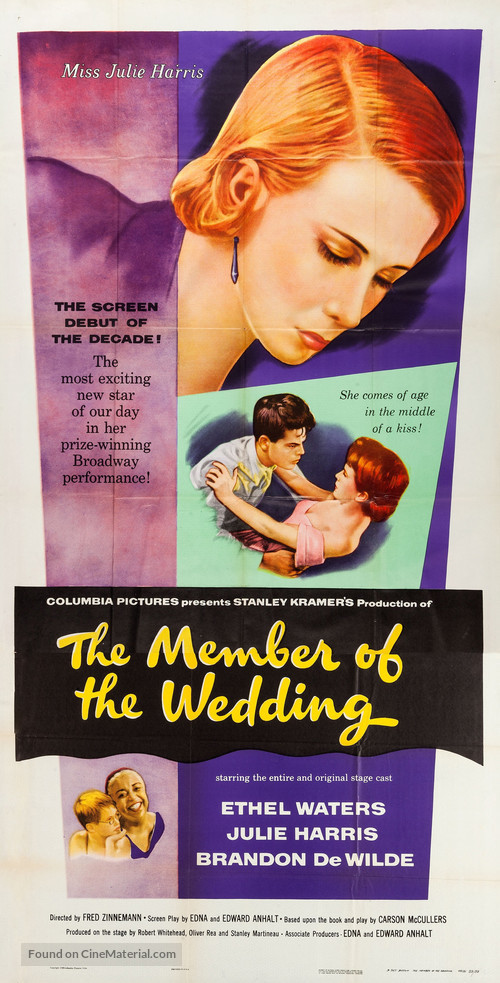The Member of the Wedding - Movie Poster