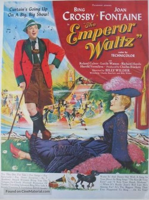 The Emperor Waltz - British Movie Poster