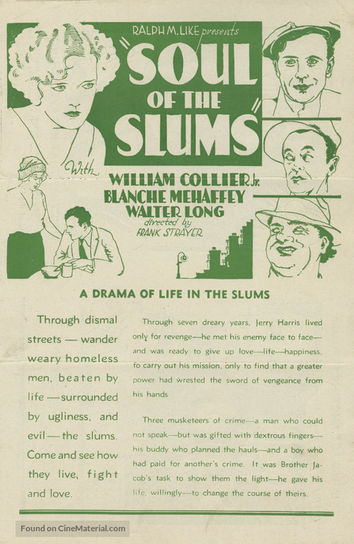 Soul of the Slums - poster
