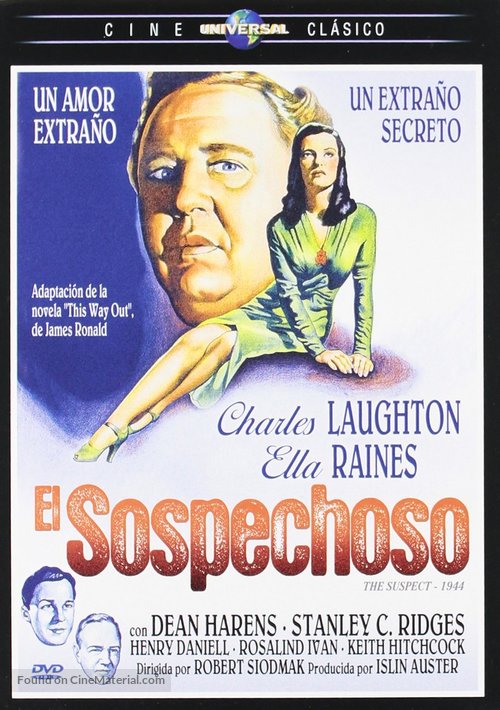 The Suspect - Spanish DVD movie cover