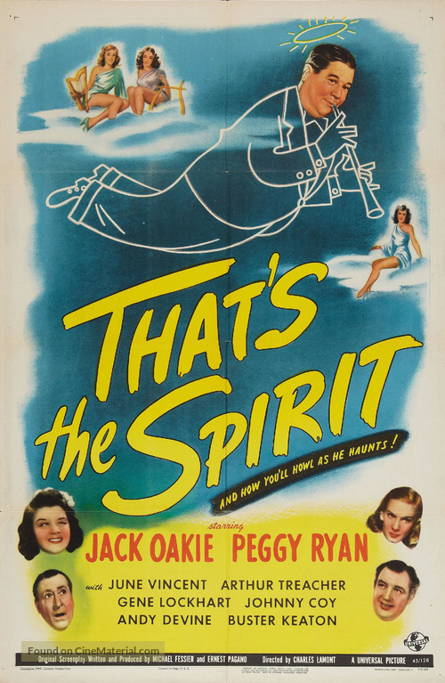 That&#039;s the Spirit - Movie Poster