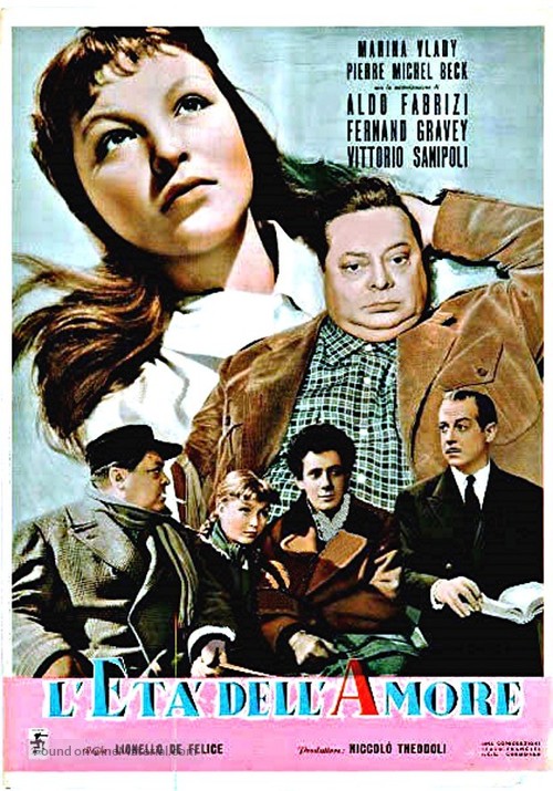 L&#039;et&agrave; dell&#039;amore - Italian Movie Poster