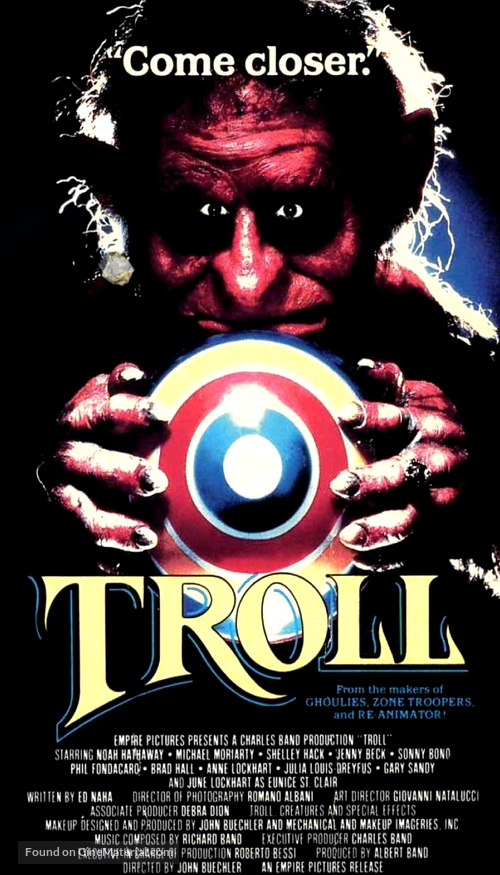 Troll - VHS movie cover