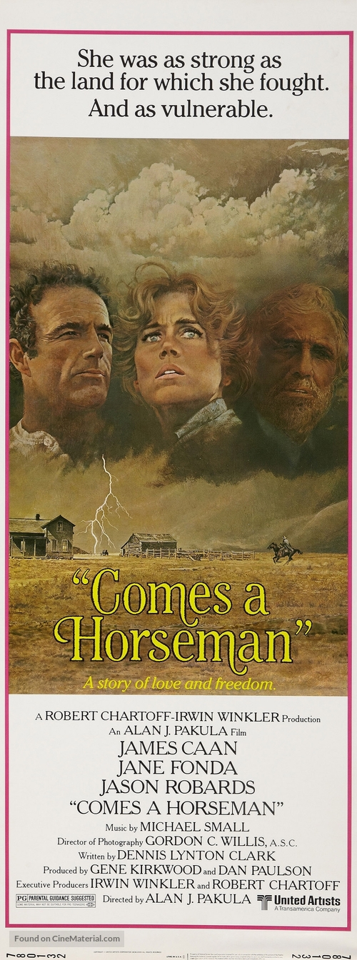 Comes a Horseman - Movie Poster