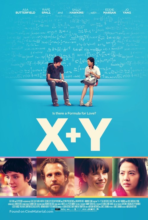 X+Y - British Movie Poster