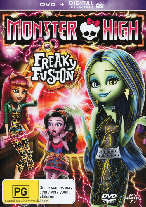 Monster High: Freaky Fusion - Australian Movie Cover