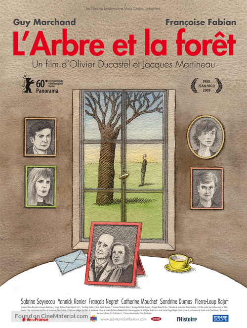 L&#039;arbre et la for&ecirc;t - French Movie Poster