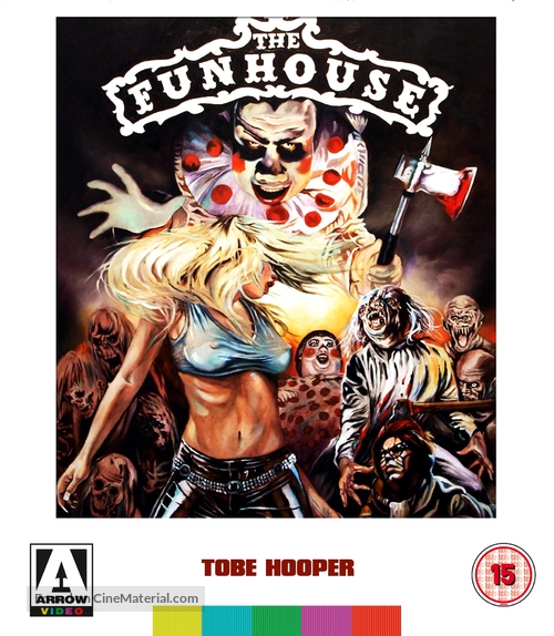 The Funhouse - British Blu-Ray movie cover