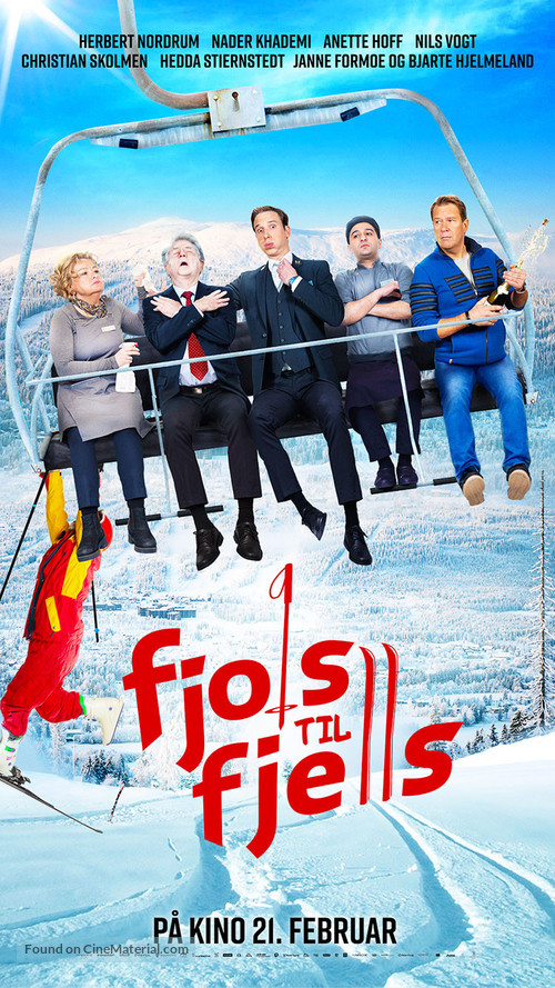 Fjols til Fjells - Norwegian Movie Poster
