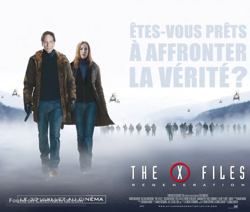 The X Files: I Want to Believe - French Movie Poster