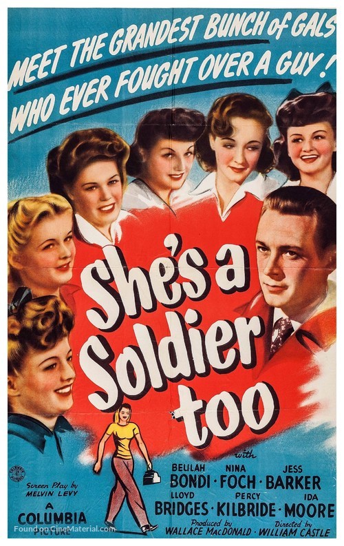 She&#039;s a Soldier Too - Movie Poster