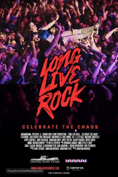 Long Live Rock... Celebrate the Chaos - Movie Poster