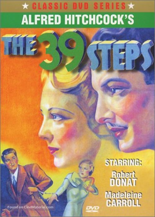 The 39 Steps - DVD movie cover