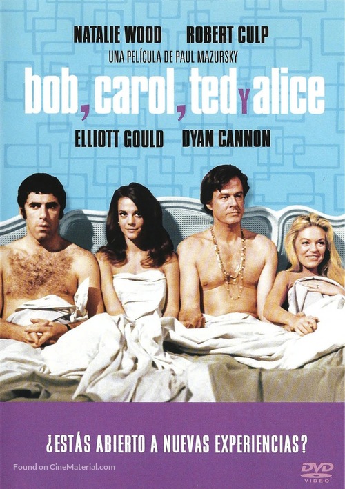 Bob &amp; Carol &amp; Ted &amp; Alice - Spanish DVD movie cover