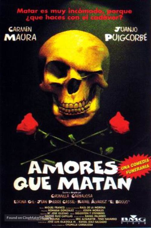 Amores que matan - Spanish Movie Cover