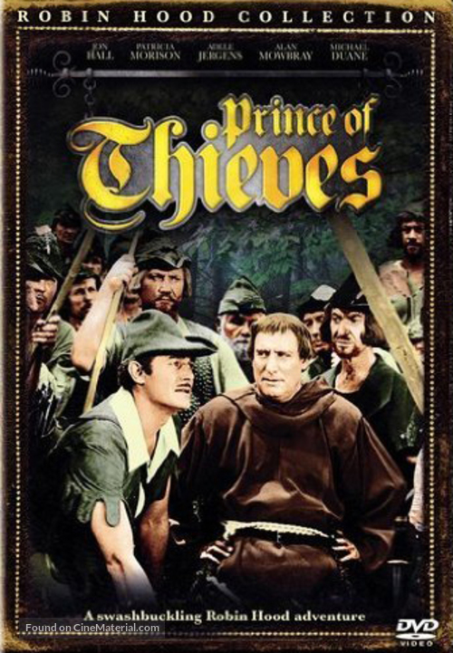 The Prince of Thieves - Movie Cover