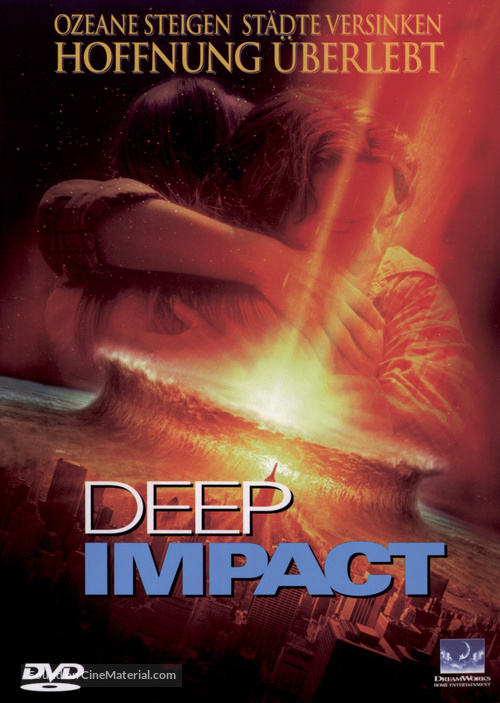 Deep Impact - German DVD movie cover