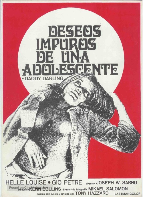 Daddy, Darling - Spanish Theatrical movie poster