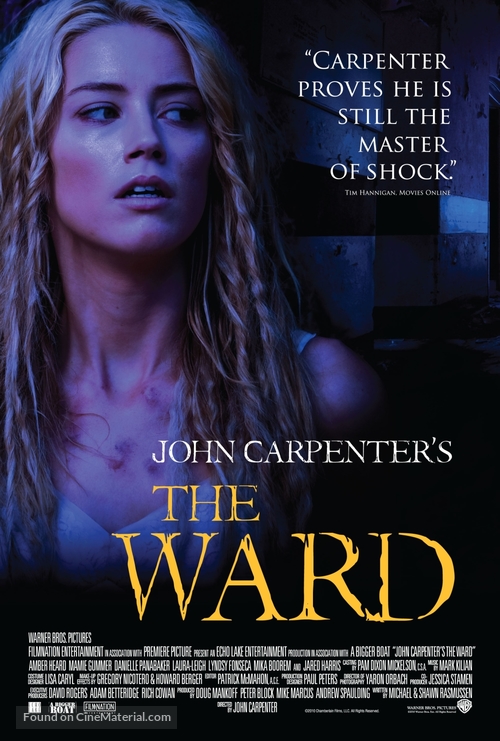 The Ward - British Movie Poster