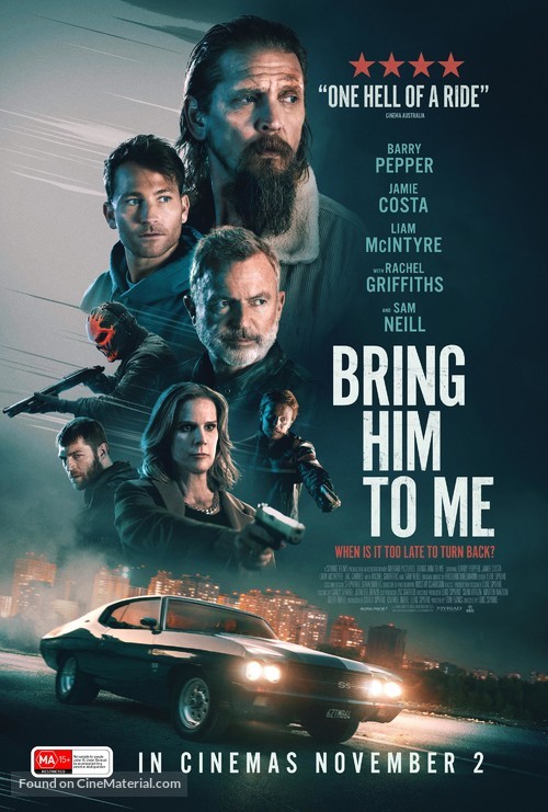 Bring Him to Me - New Zealand Movie Poster