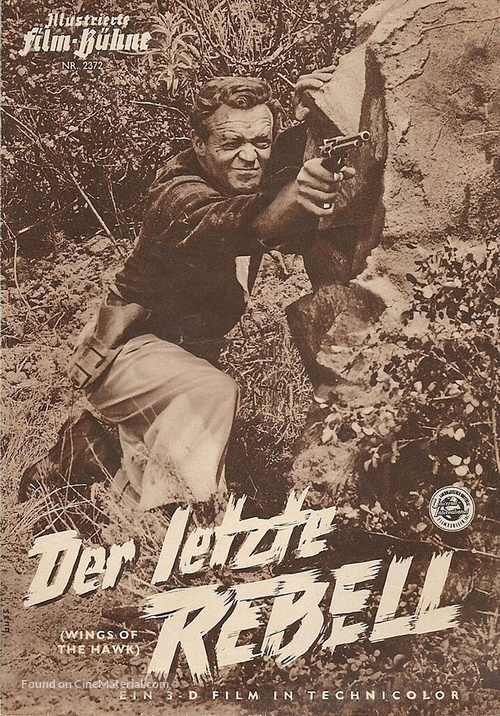 Wings of the Hawk - German poster