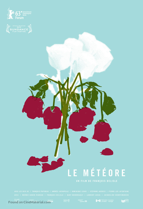 Le m&eacute;t&eacute;ore - Canadian Movie Poster