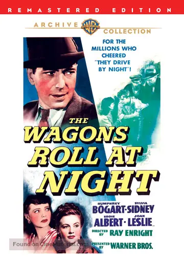 The Wagons Roll at Night - DVD movie cover