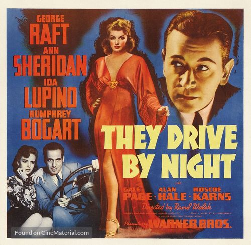 They Drive by Night - Movie Poster