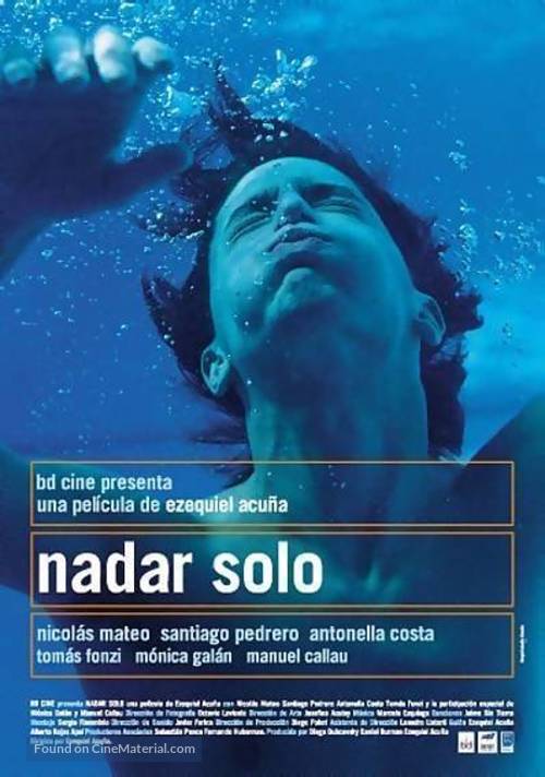 Nadar solo - Argentinian Movie Poster