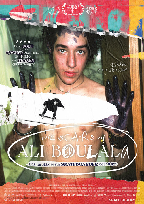 The Scars of Ali Boulala - German Movie Poster