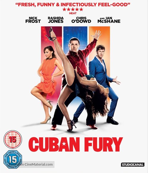 Cuban Fury - British Blu-Ray movie cover