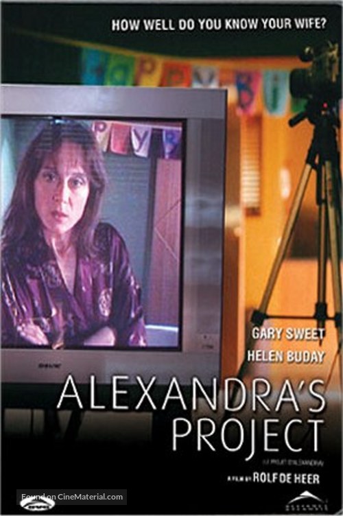 Alexandra&#039;s Project - Canadian DVD movie cover