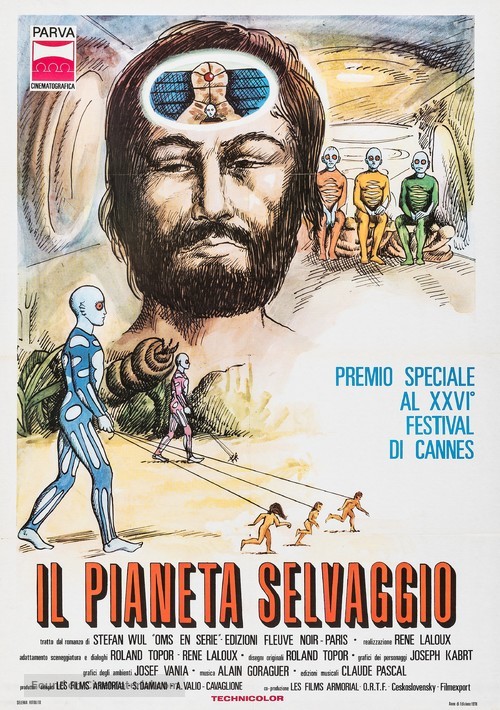 La plan&egrave;te sauvage - Italian Movie Poster