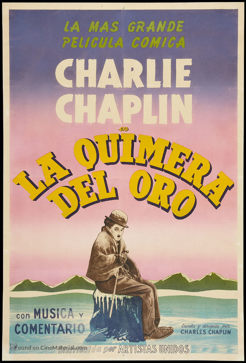 The Gold Rush - Argentinian Movie Poster