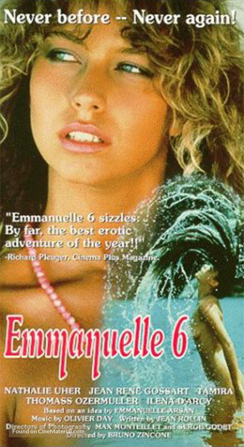 Emmanuelle 6 - VHS movie cover