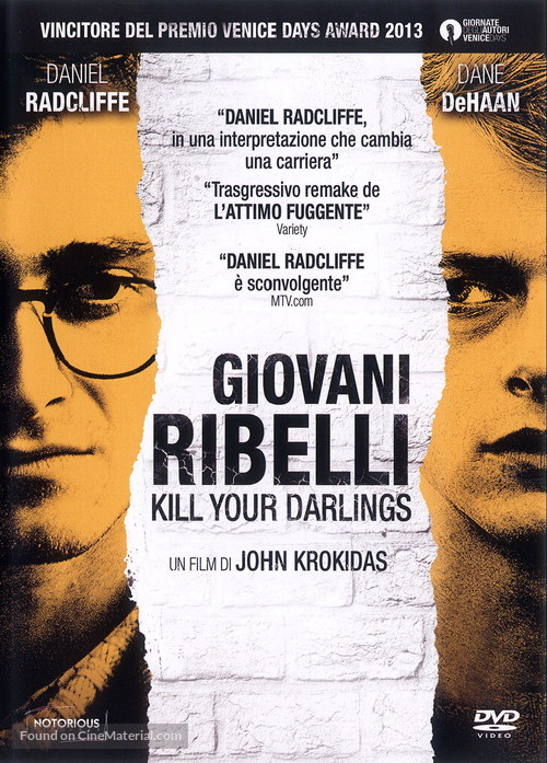 Kill Your Darlings - Italian Movie Cover