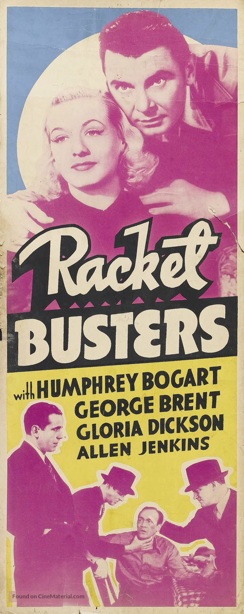 Racket Busters - Re-release movie poster
