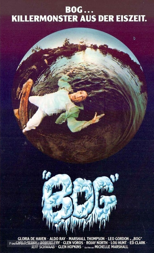 Bog - German VHS movie cover