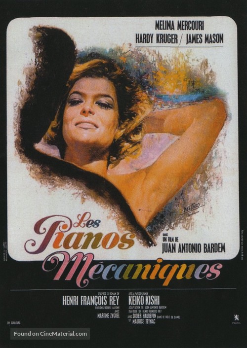 Los pianos mec&aacute;nicos - French Movie Poster