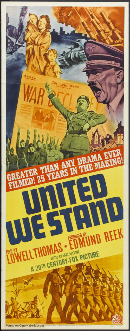 United We Stand - Movie Poster