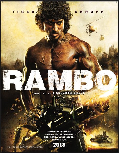 Rambo Remake - Indian Movie Poster