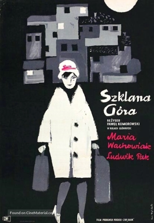 Szklana gora - Polish Movie Poster